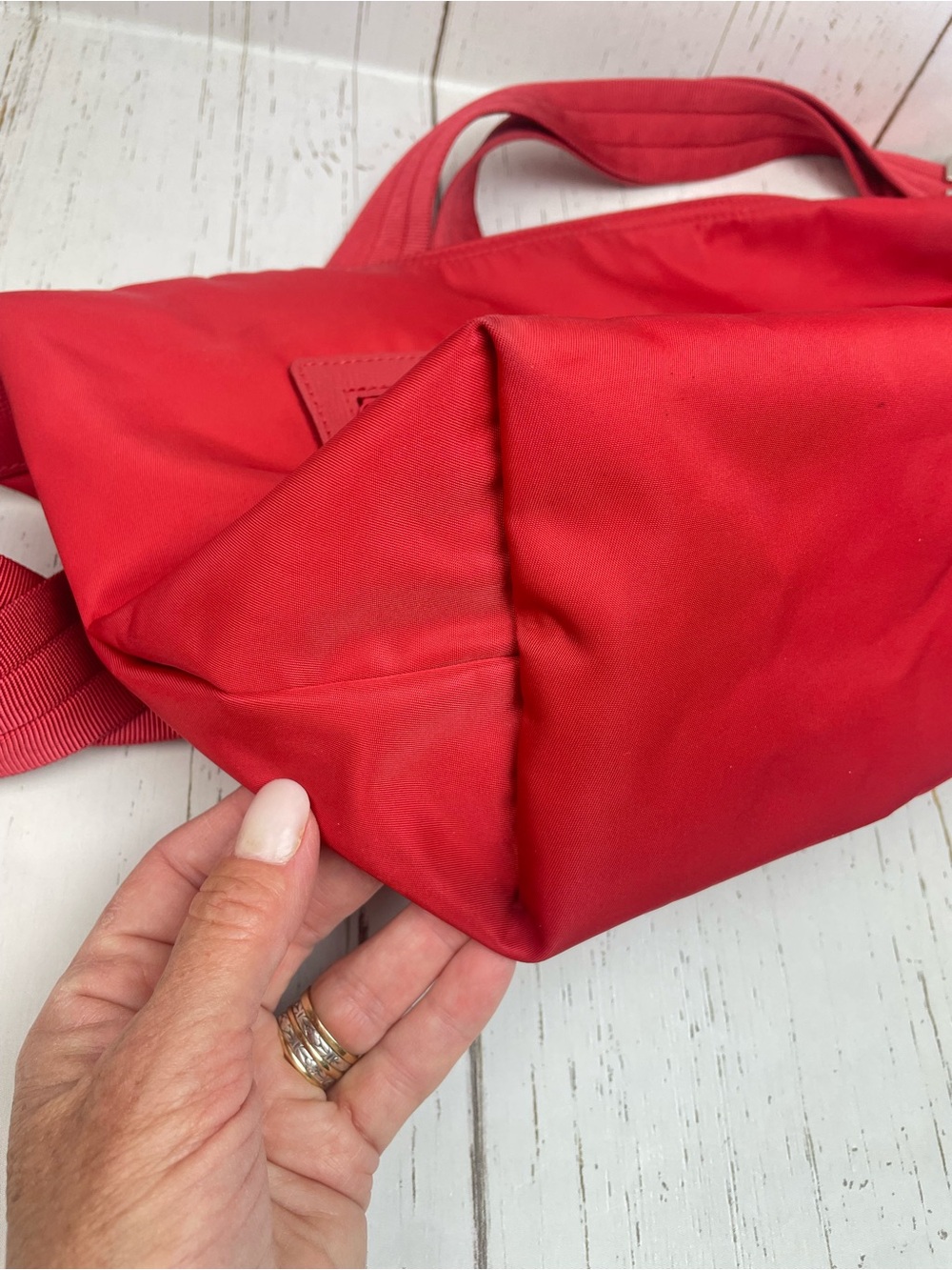 Longchamp‎ Le Pliage Original Nylon Crossbody/Shoulder Bag - Picture 10 of 16
